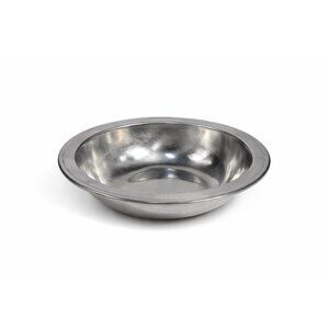 Pewter Serving Bowl Vegetable Wilton Armetele Plough Tavern Large Round 1973